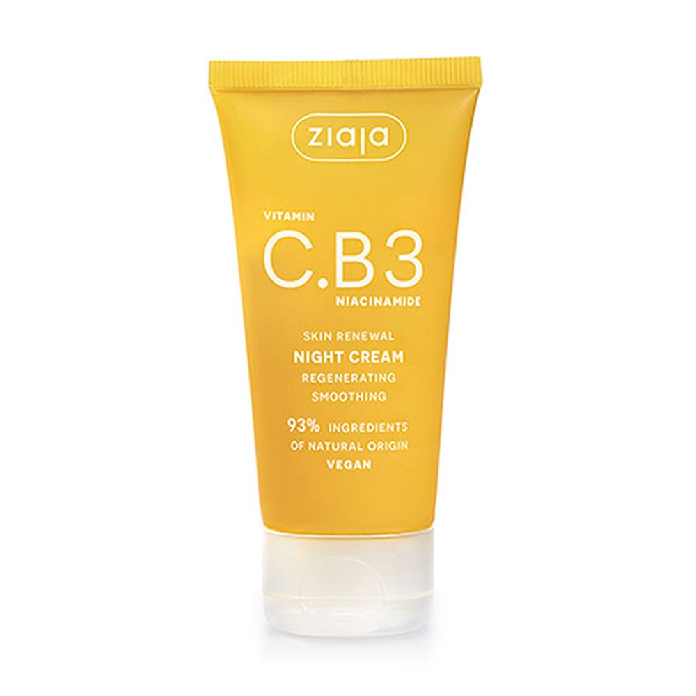 Ziaja Vitamin C.B3 Niacinamid  noćna krema za lice 50ml slika 1