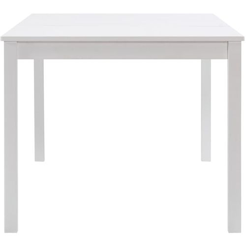 Blagavaonski stol bijeli 180 x 90 x 73 cm od borovine slika 26