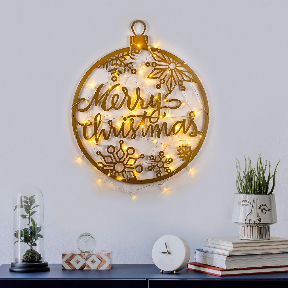 XMASGOLD - 030 Zlatni Dekorativni Metalni Zidni Ukras slika 1