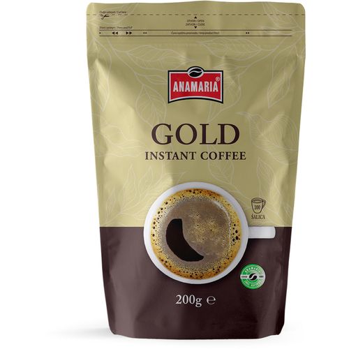 Anamaria instant kava Gold 200g vrećica slika 1