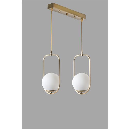 Ahu 2 Li Sıralı Beyaz Camlı Eskitme Sarkıt White
Copper Chandelier slika 3