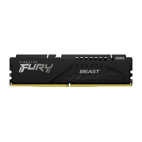 Memorija KINGSTON FURY BEAST KF552C40BB/8 8GB/DIMM/DDR5/5200MHz/crna slika 1