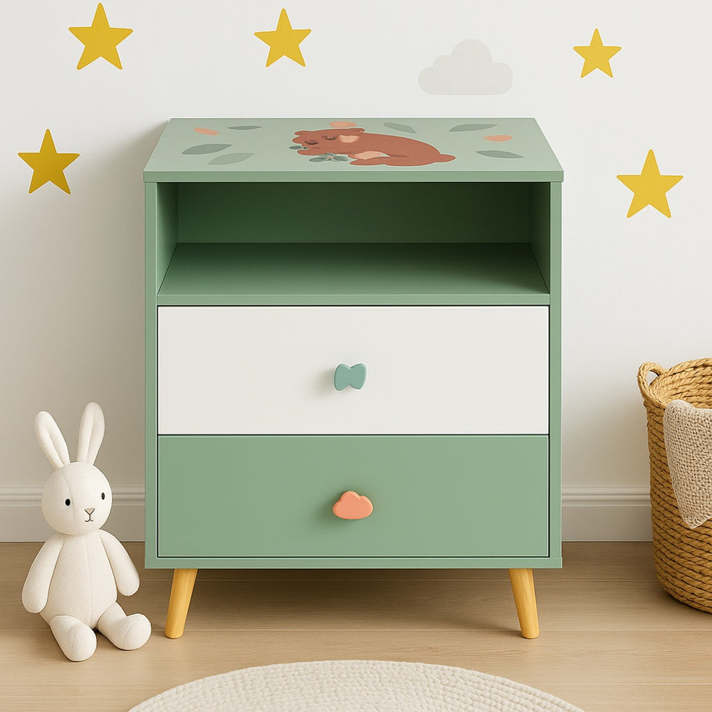 Kinder Home Dječija polica sa ladicama Forest slika 12