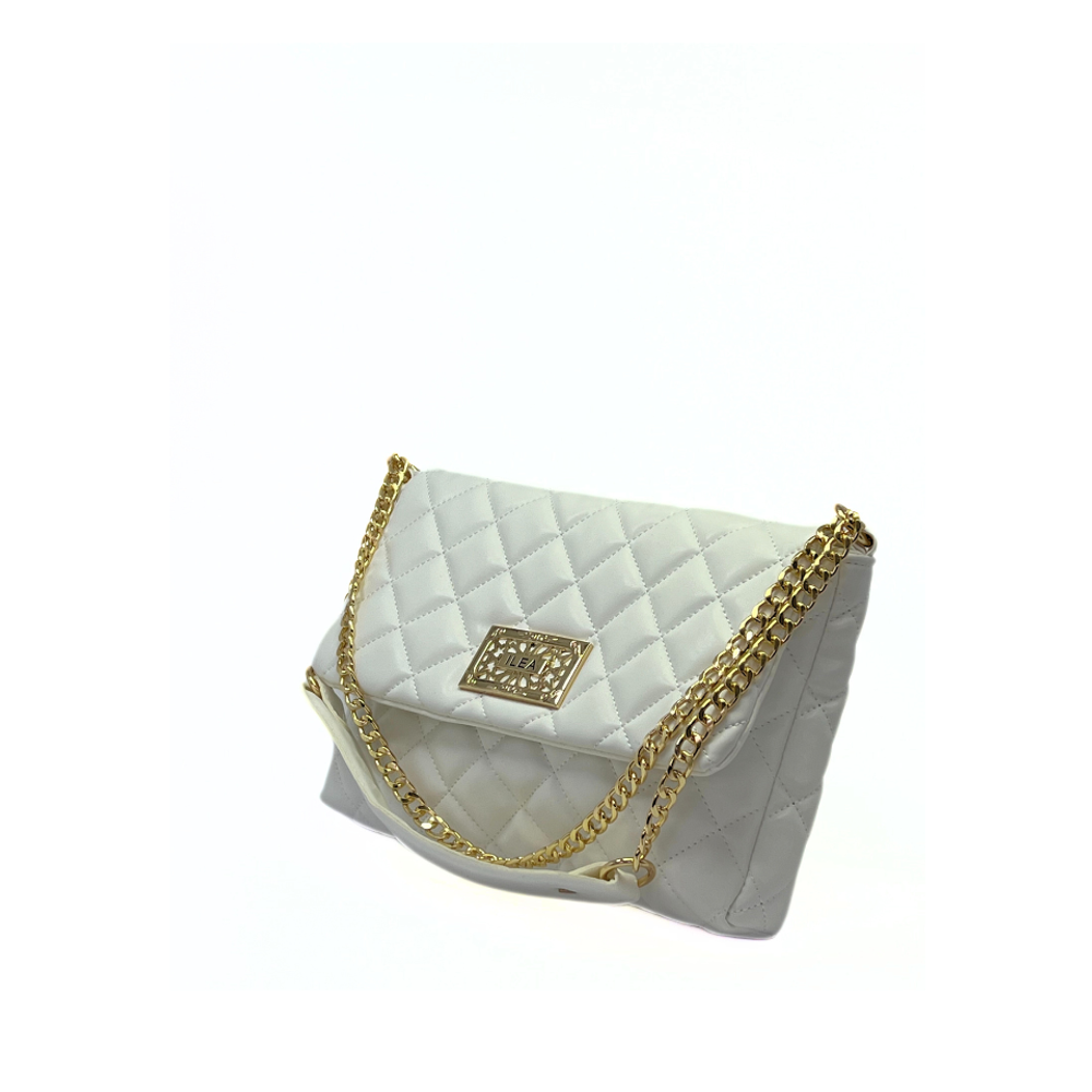ILEA Ženska torba Mina M 34x24cm, Bijela slika 2