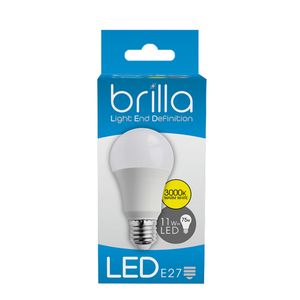 BRILLA LED ŽARULJA E27 A60 11W 3000K