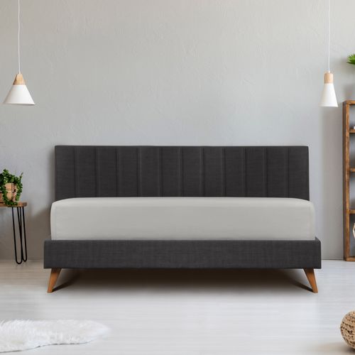 Montažni čaršav Svilanit Luxe Sateen XXL grey 160x200 cm slika 10