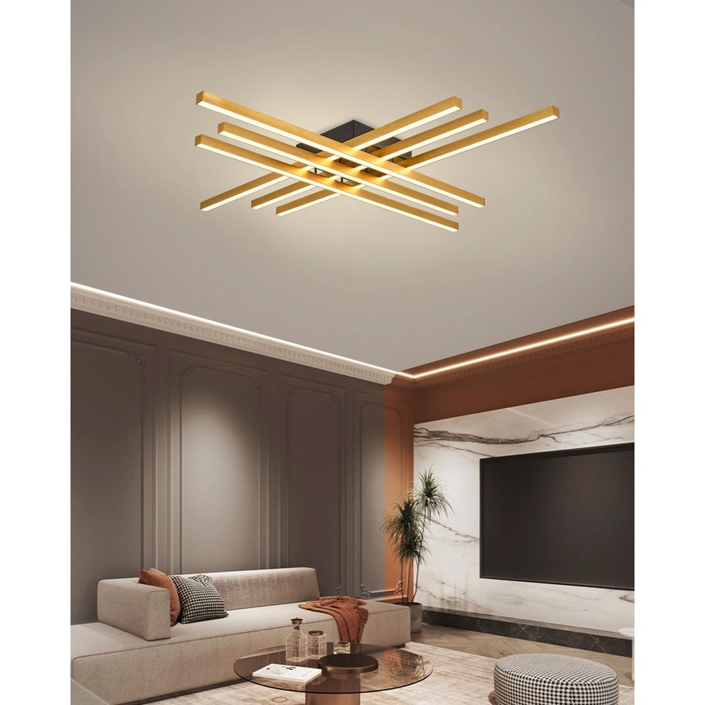 Luster Krakow - C1144 Gold sa LED Osvjetljenjem slika 1