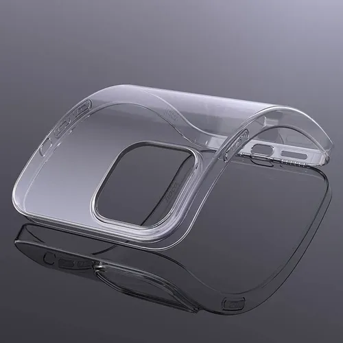 HOCO Light serija TPU maska za IPHONE 15 prozirna slika 2