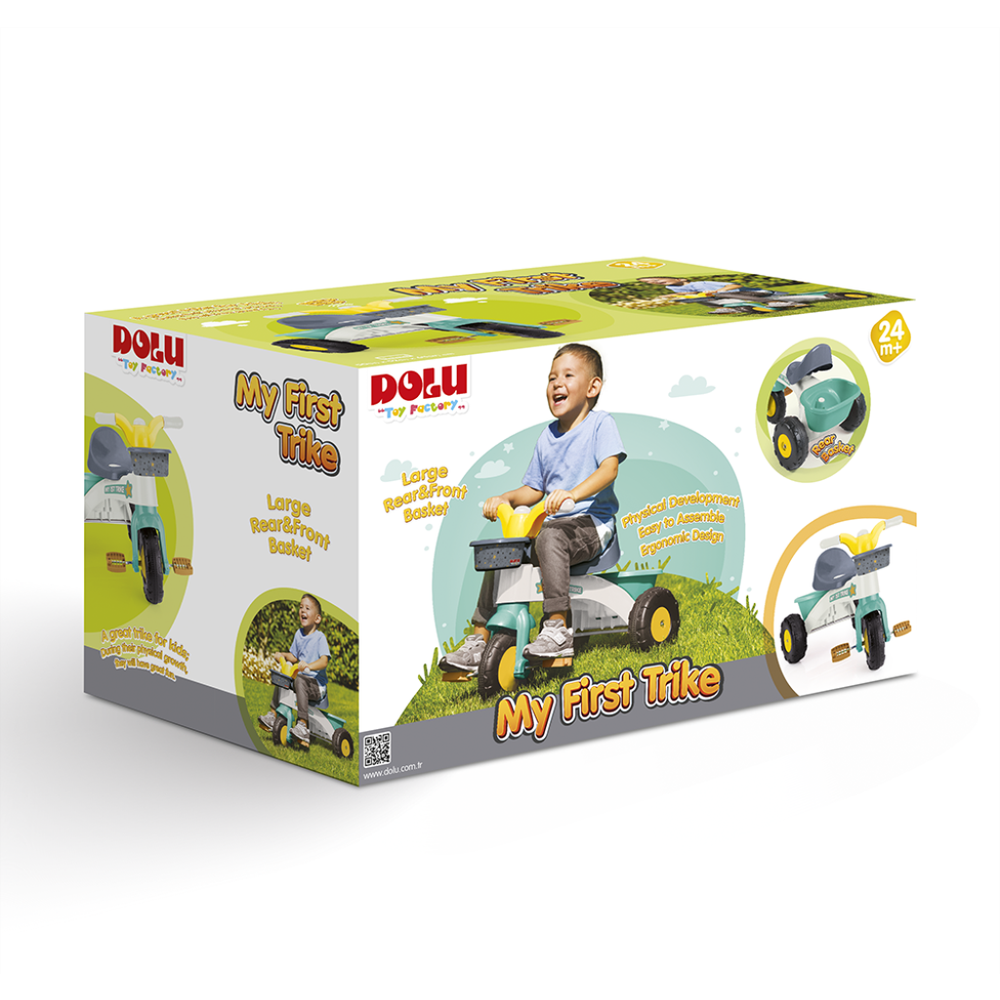 Dolu 2605 Moj prvi tricikl 64x50x46cm slika 4