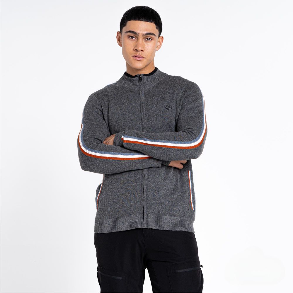 Dare2B Muški džemper Dutiful II, Charcoal Grey Marl slika 3