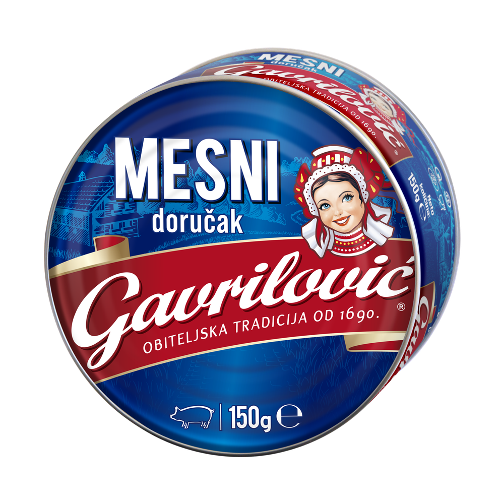 Gavrilović Mesni doručak 150g slika 1