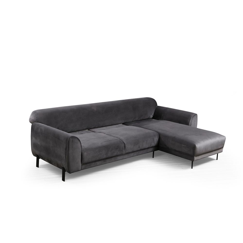 Kutna Sofa na Razvlačenje - Anthracite (L3-Chl) slika 9