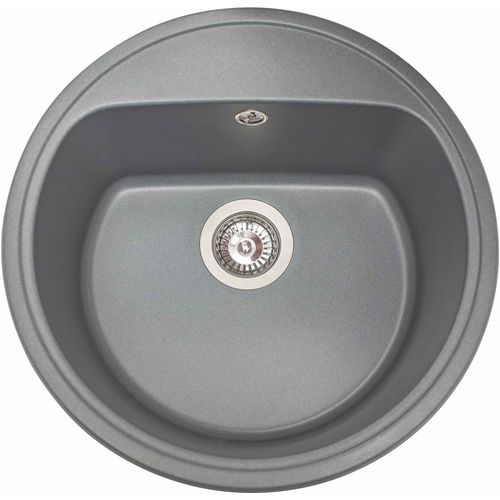 Kuhinjski sudoper Malibu sivi slika 3