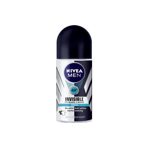 NIVEA Men Dezodorans Invisible for Black & White Fresh 50 ml slika 1