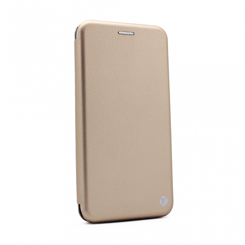 Torbica Teracell Flip Cover za Motorola Moto E6 zlatna slika 1