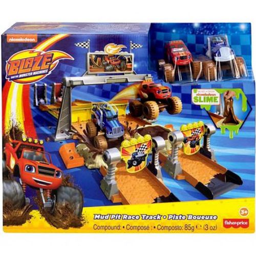 Blaze Fisher-Price Monster Machines set staza Mud Pit 33x40.5cm GVG53 slika 2