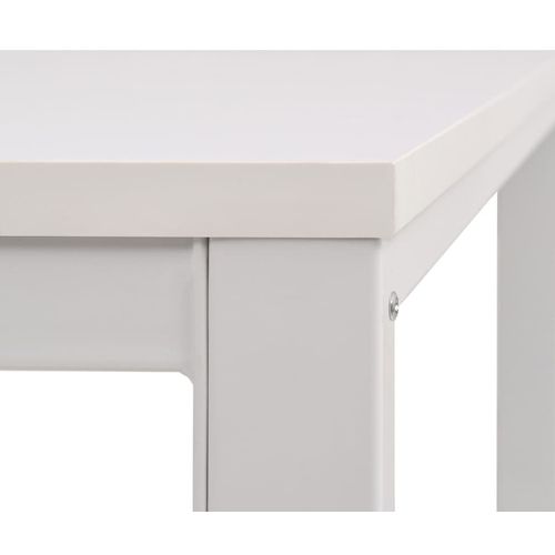 Pisaći stol 120 x 60 x 75 cm bijeli slika 35