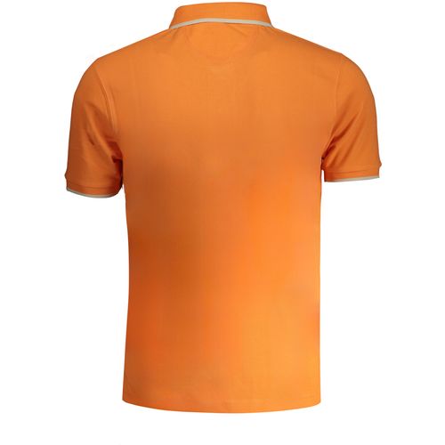 LA MARTINA MEN'S ORANGE SHORT SLEEVED POLO SHIRT slika 2