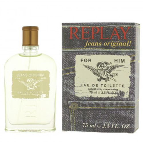 Replay Jeans Original for Him Eau De Toilette 75 ml (man) slika 3