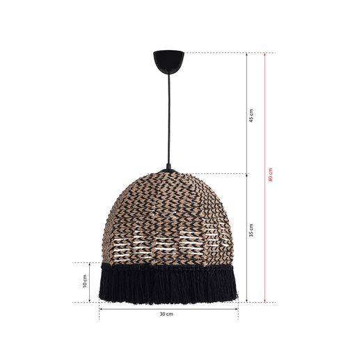 TM219 Black Chandelier slika 6