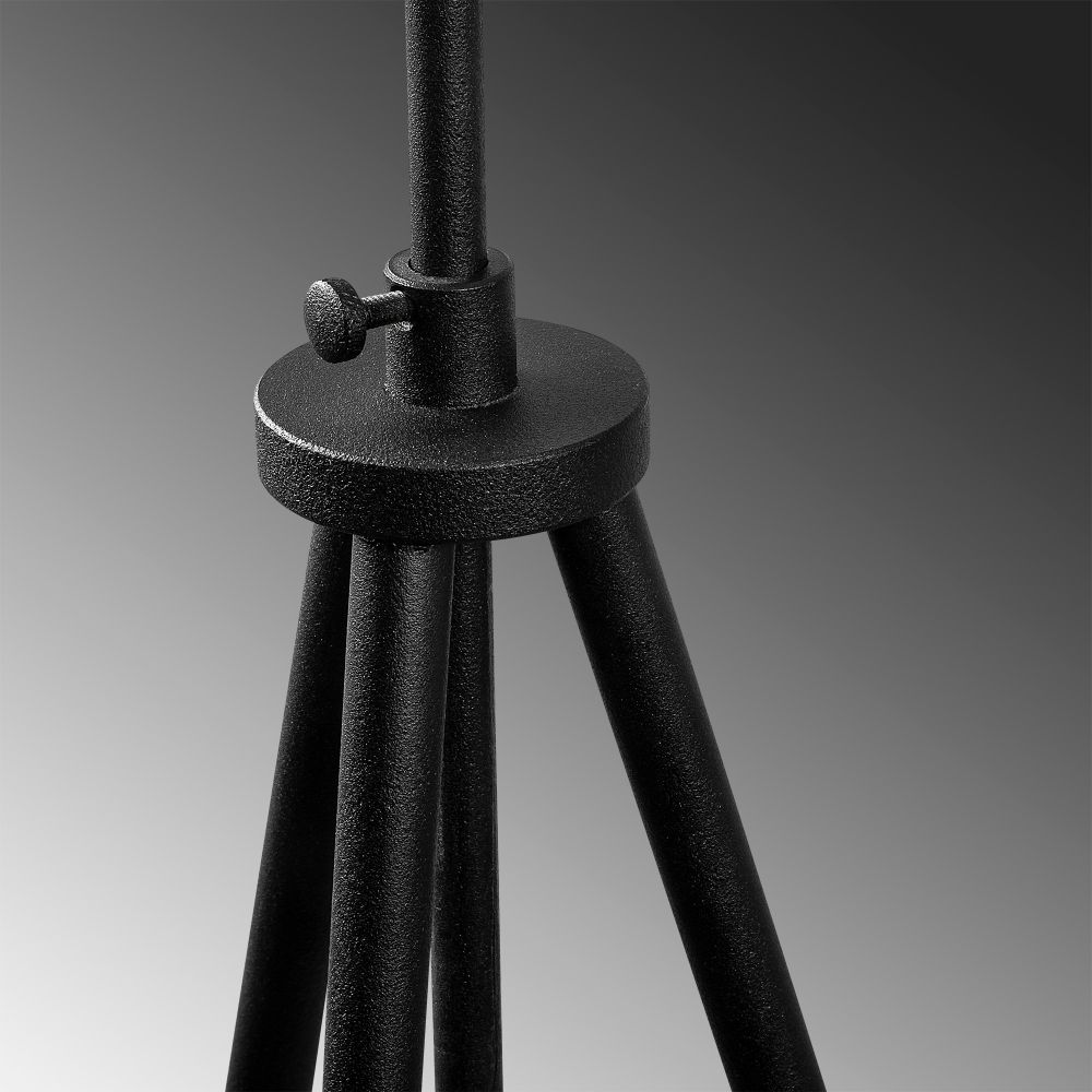 Tripod - Crna i Smeđa Podna Lampa 4053 slika 5