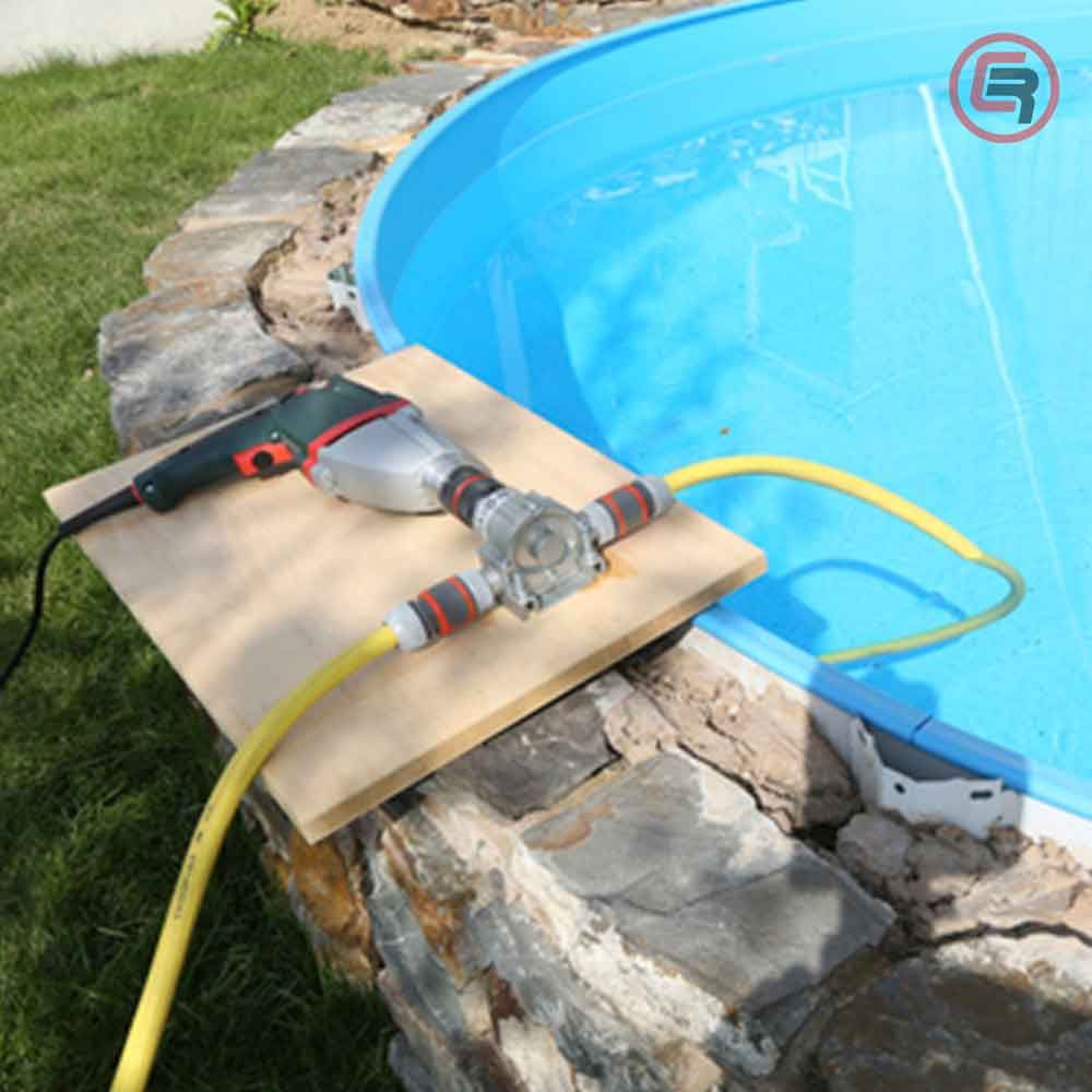 Wolfcraft Pumpa Pretočna Za Bušilicu Metalno Kućište 3000 l/h - 2200000 slika 2