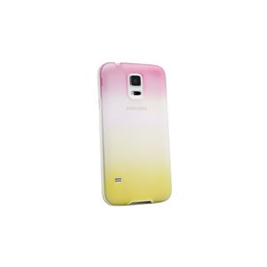 Maska Rainbow za Samsung I9500 roze-zuta