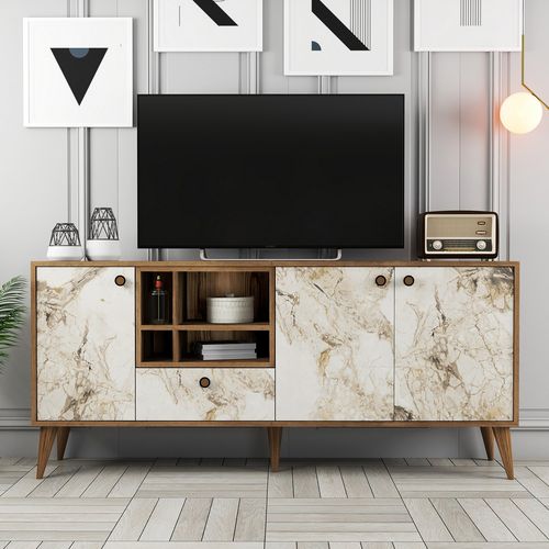 Woody Fashion Konzola, Napoli - White Marble slika 3