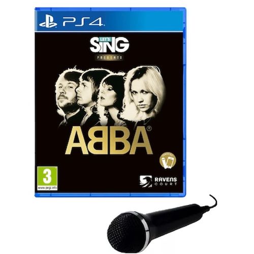 Let's Sing: ABBA - Single Mic Bundle (Playstation 4) slika 1