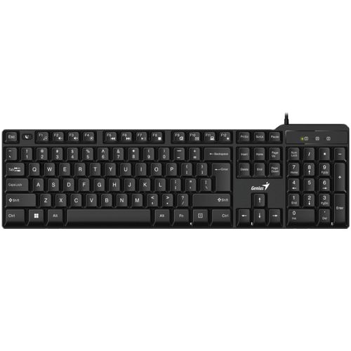 GENIUS KB-100X USB US crna tastatura slika 1