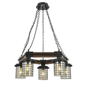 AV-4216-5ET Black
Oak Chandelier