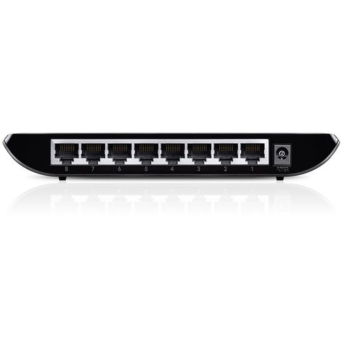 Switch TP-LINK TL-SG1008D Gigabit 8x RJ45 10 100 1000Mbps plasticno kuciste slika 1