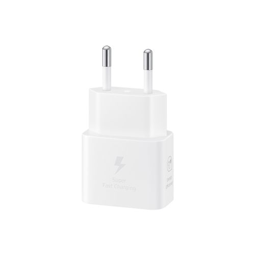 Samsung kućni punjač USB-C s kabelom C-C 25W, white slika 2