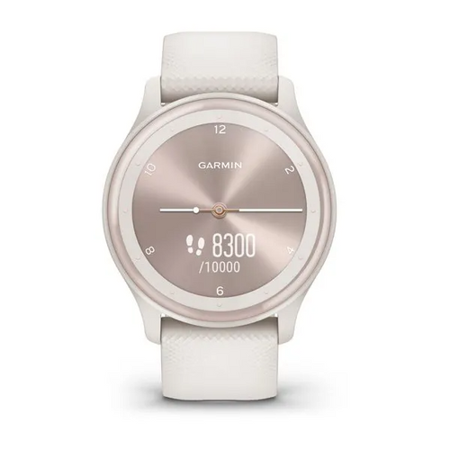 Garmin vivomove Sport Ivory Peach Gold slika 4