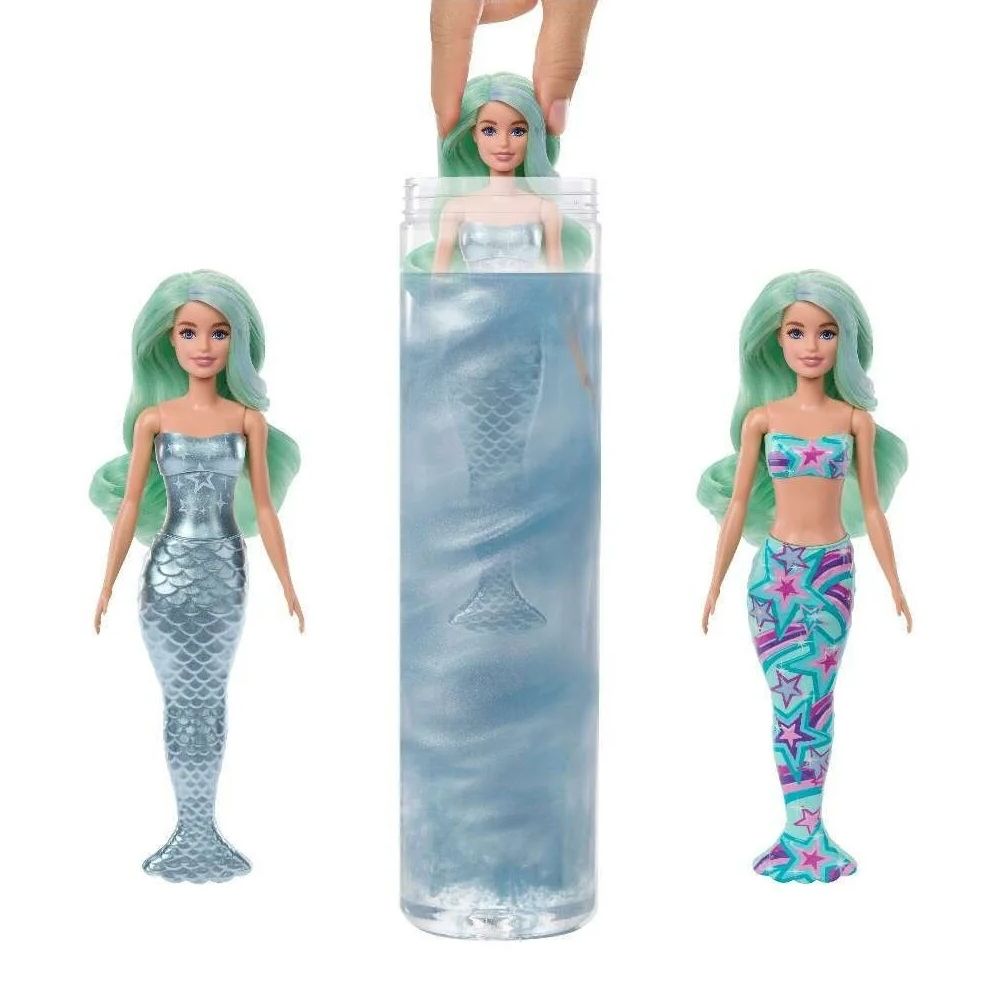 Barbie Lutka Color Reveal - Morska sirena slika 3