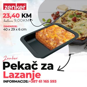 Pekac za lazanje 40x29x6cm ZENER