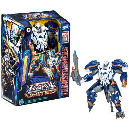 Transformers Legacy United Voyager Class Animated Prime Universe Thundertron 14cm slika 1