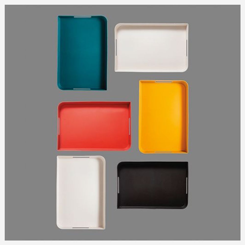 FIVE tacna MODERN - 45x30x5 cm - melamin - crna slika 4
