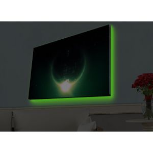 4570HDACT-015 Multicolor Decorative Led Lighted Canvas Painting