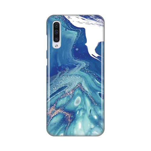 Torbica Silikonska Print za Samsung A307F/A505F/A507F Galaxy A30s/A50/A50s Blue Marble slika 1