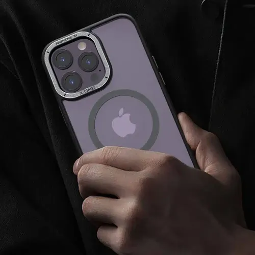 X-ONE Dropguard Magnetic Case Air (MagSafe kompatibilan) – za Apple iPhone 15 Plus crna slika 6