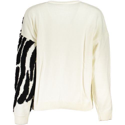 DESIGUAL WHITE WOMEN'S SWEATER slika 2