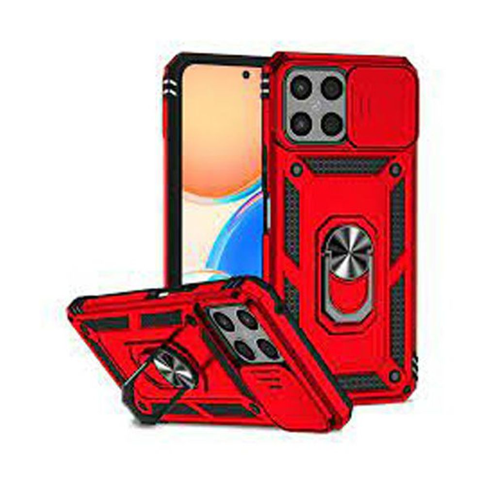MM TPU HONOR X8C 4G ANTI-SHOCK WITH RING crvena slika 1
