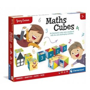 Clementoni Slagalica od kocki Maths Cubes - Matematički oblici