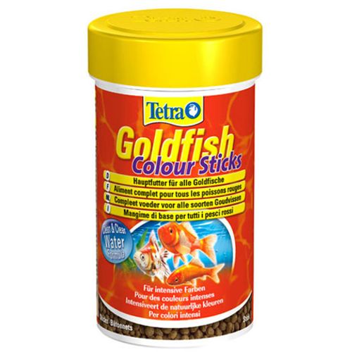 Tetra Goldfish Colour Sticks 100 ml, hrana za ribice slika 1