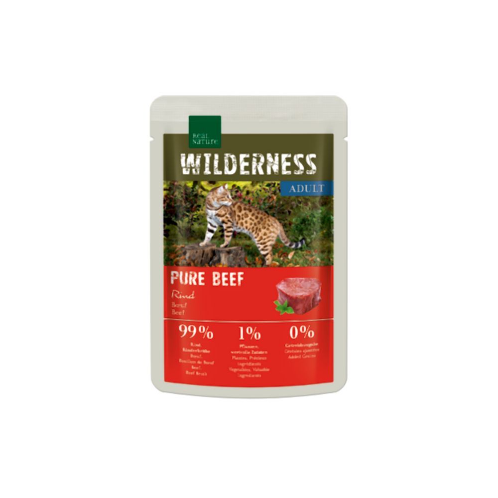 Real Nature Cat Adult govedina 85 g slika 1