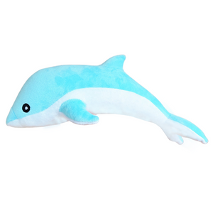 Plišana igračka delfin 30 cm - plavi