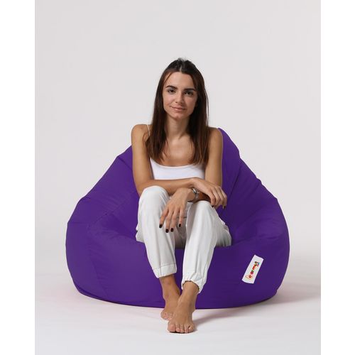 Atelier Del Sofa Premium XXL - Purple Garden Bean Bag slika 5