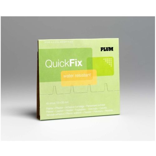 QuickFix vodootporna pakiranja za ponovno punjenje s 45 flastera slika 1