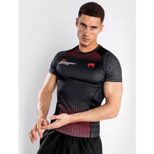 Venum UFC Performance Institute Rashguard KR Crno/Crveni XXL slika 1